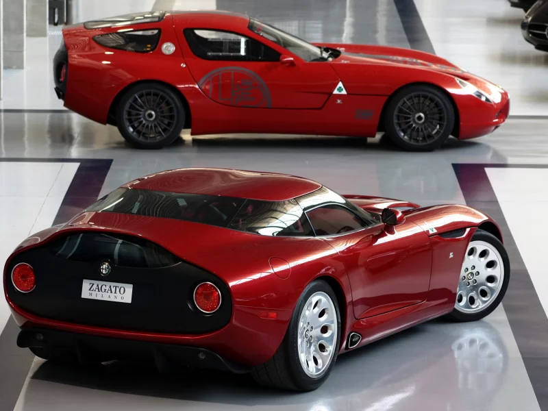zagato tz3, alfa romeo, суперкар