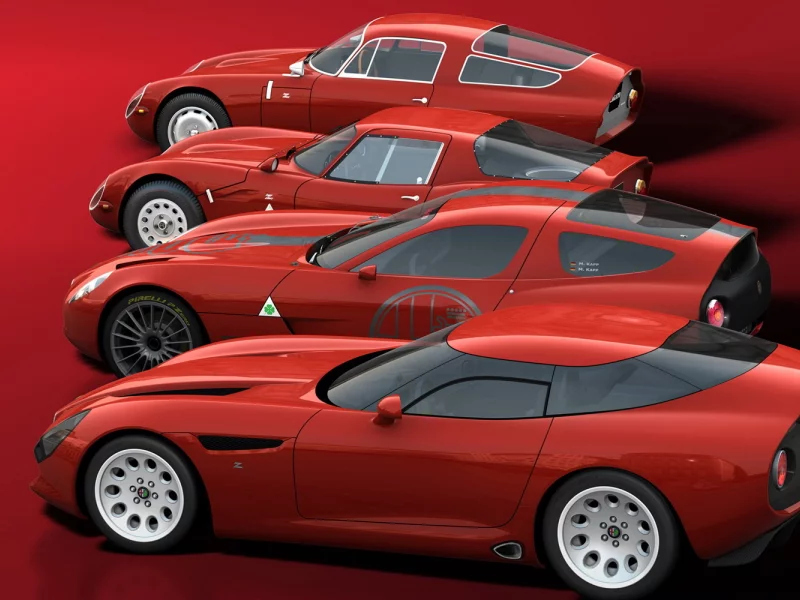 tz3, alfa romeo, zagato, спорткар
