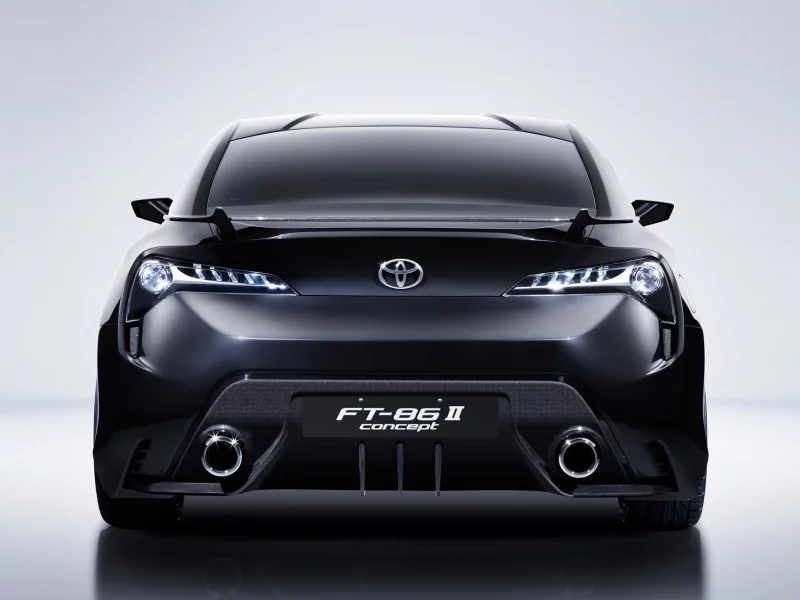 ft-86, сзади, toyota, тойота