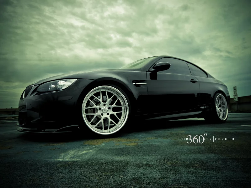 асфальт, BMW, автомобили, 360 forged, машины, зелёный, авто