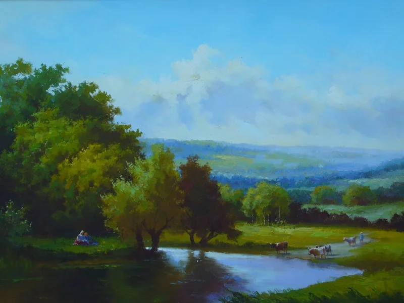 классика, пейзажи, арт, рисунки, рисунок, картина, картины