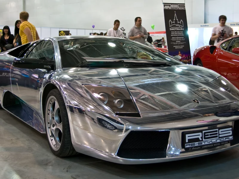 ламборгини, lamborgini, авто, автомобили, хром, мишелаго, машины