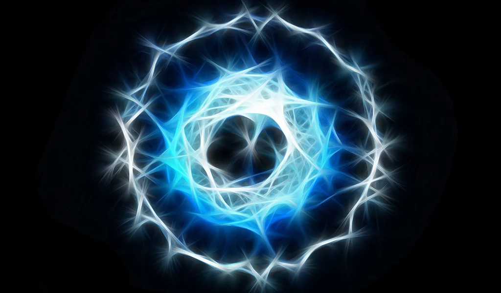 синий, енергия, нейрон, круг, шар, energy, паутина, Abstraction
