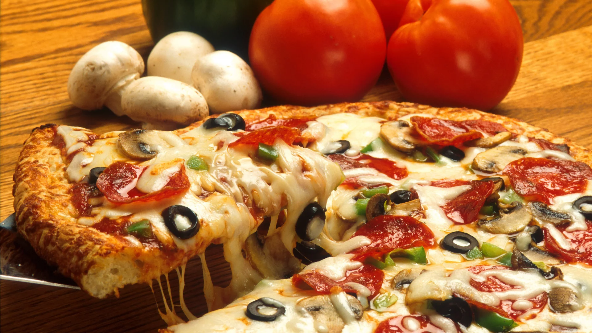 сыр, mushrooms, грибы, маслины, tomatoes, pizza, cheese, пища, помидоры, еда, вкусно, оливки, пицца
