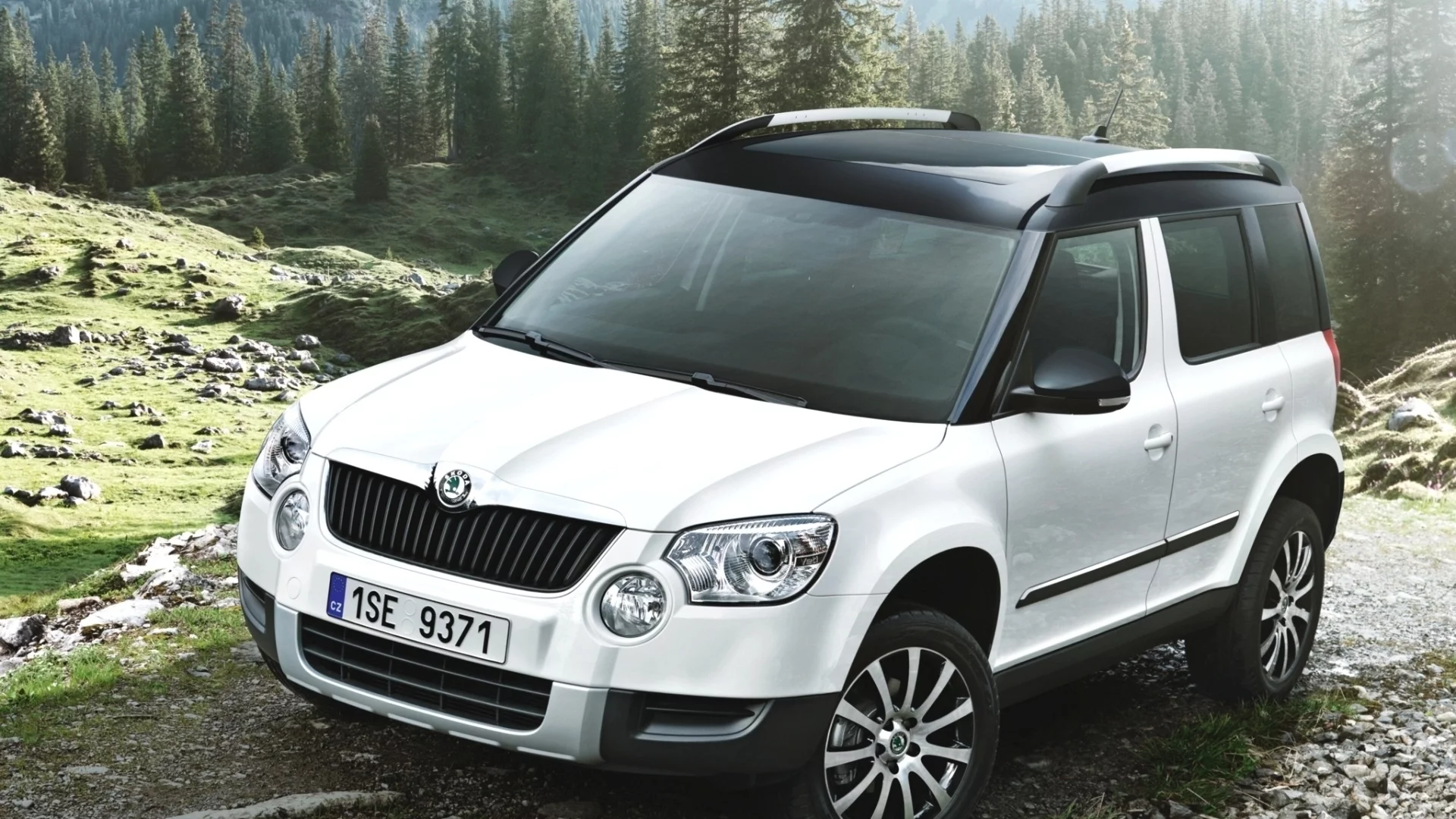yeti, mont blanc, мон блан, кроссовер, йети, белый, шкода, Skoda
