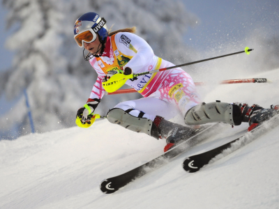 Lindsey vonn, горные лыжи, спорт