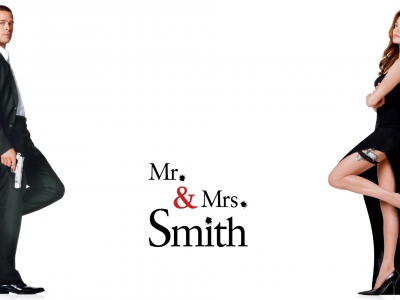 фильм, brad pitt, мистер и миссис смит, актёры, Mr. & mrs. smith