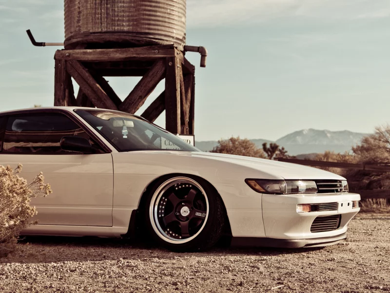 ниссан, s13, Nissan, silvia, заправка, пустыня