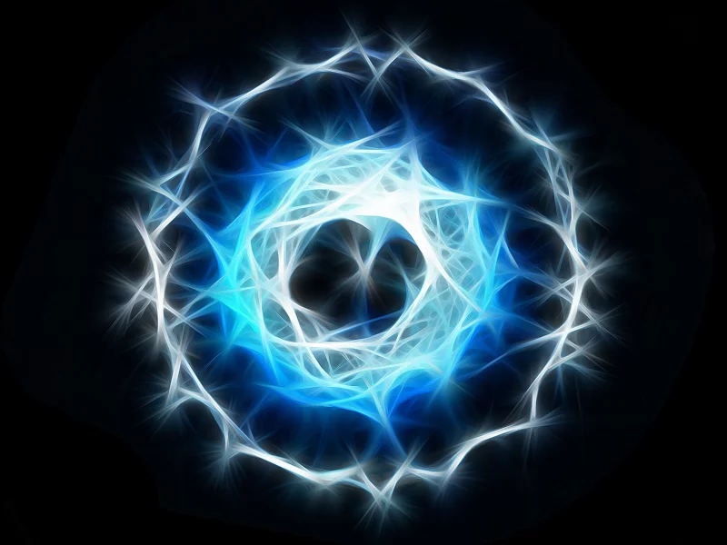 синий, енергия, нейрон, круг, шар, energy, паутина, Abstraction