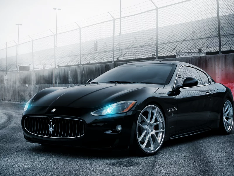 чёрный, granturismo, black, гран туризмо, мазерати, Maserati