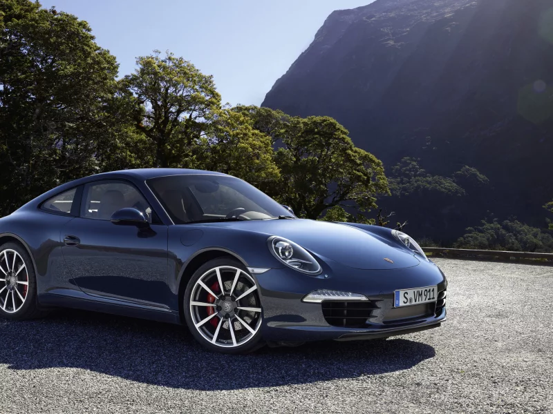porsche, порше, carrera s, синий, blue, Порш, new