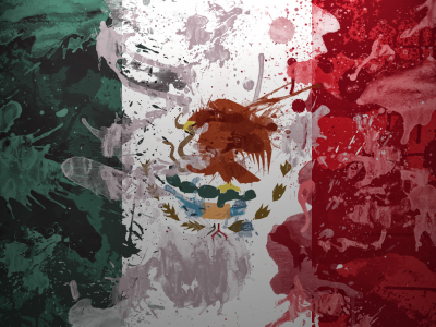 мексика, орёл, флаг, краски