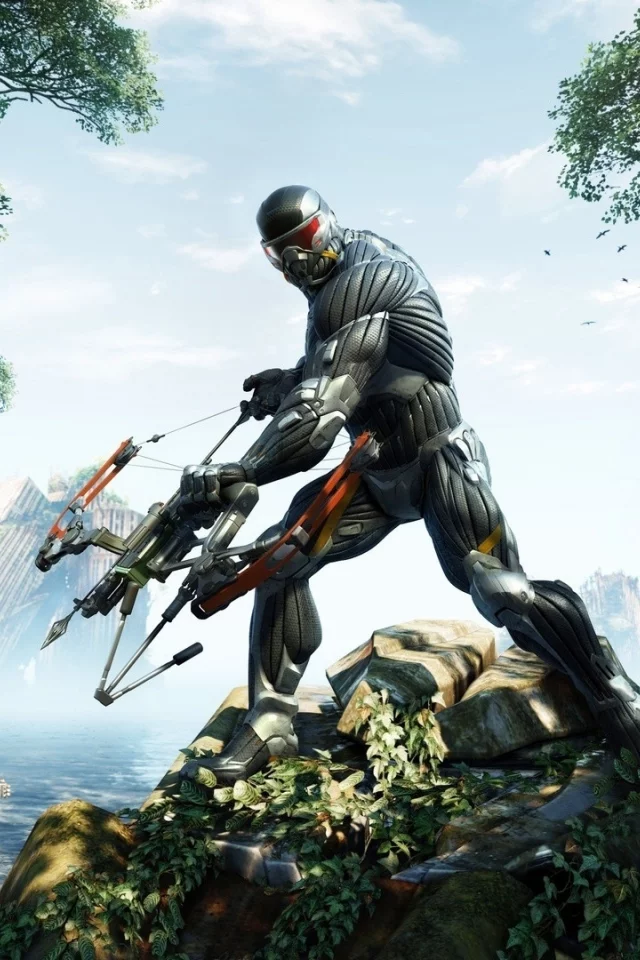 crysis 3, апокалипсис, лук, костюм