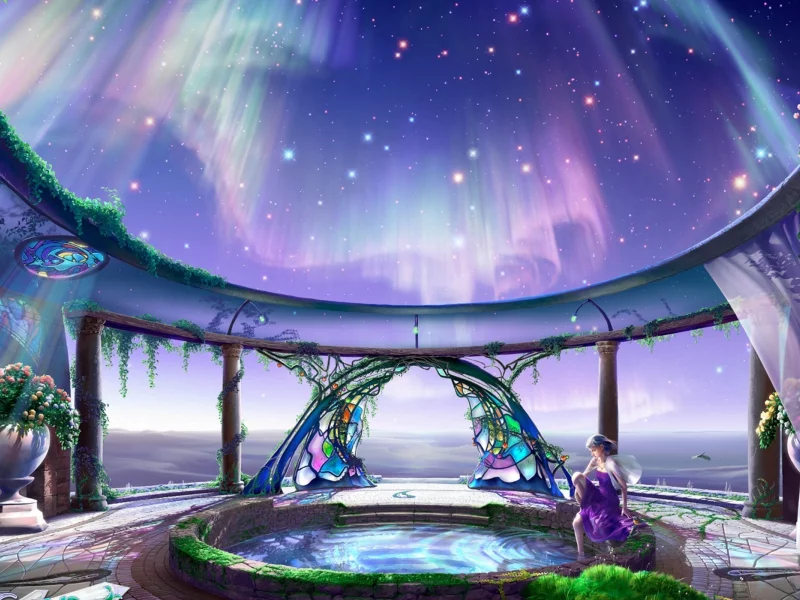 starry tales, celestial exploring, cg wallpapers, yutaka kagaya