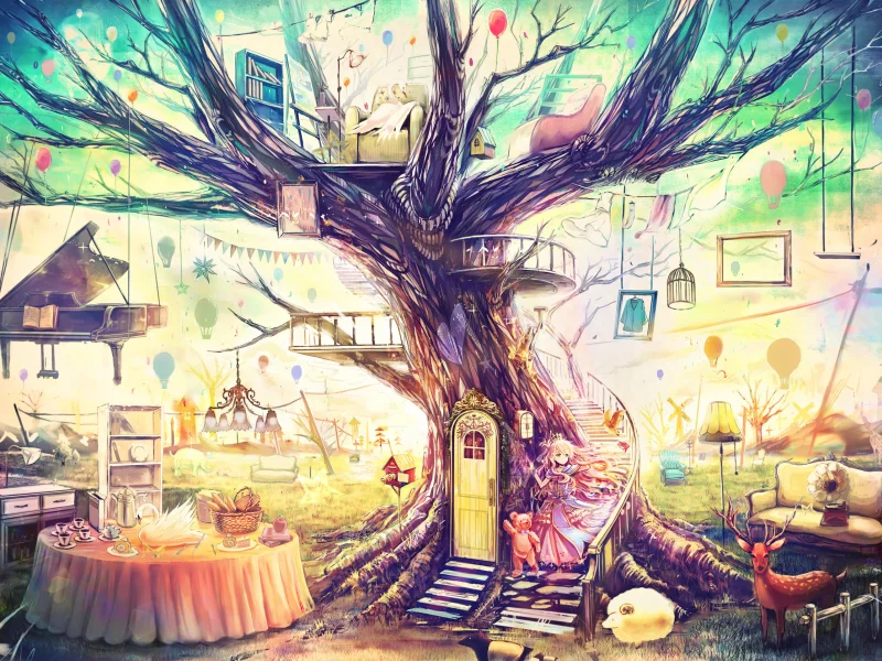 фен-шуй, art wallpapers, игрушки, аниме обои