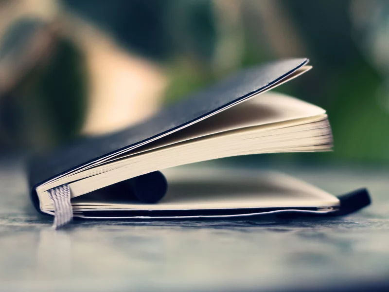 книга, ручка, макро