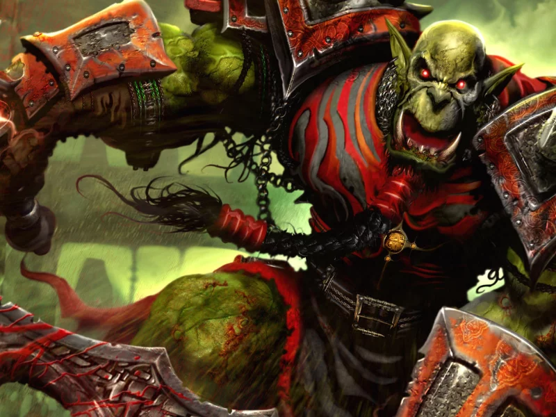 warcraft, чудовище, орк, монстр, воин