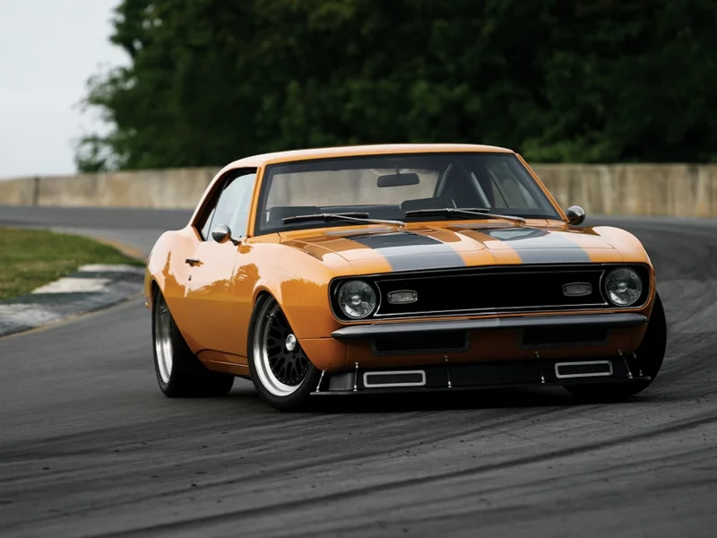 camaro, low, 1968, chevrolet, tuning, ridetech, wallpapers, car