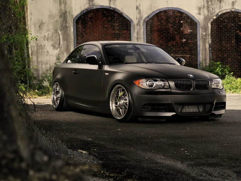 135i, свет, сетка, bmw, кусты, рабица
