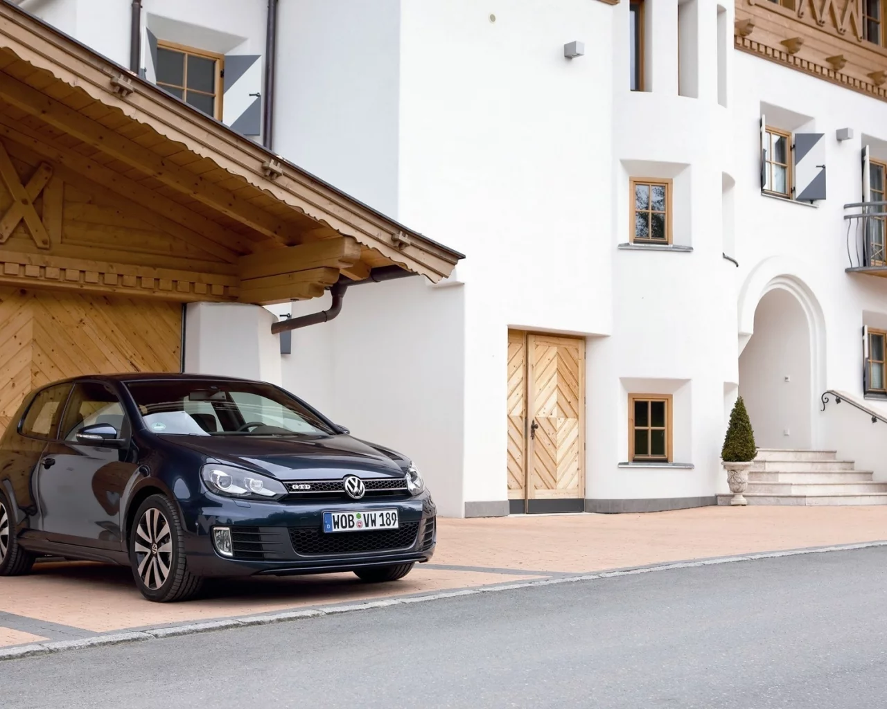 wolksvagen, golf, gtd, Дом