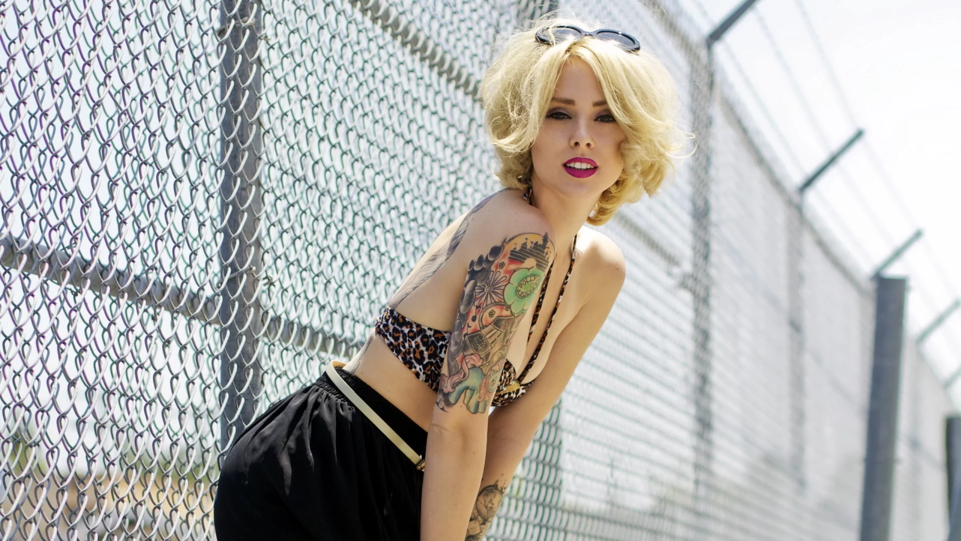 alysha nett, тату, девушка