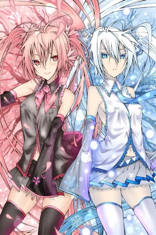 хатсуне мику, аниме, sakura miku, вокалоид