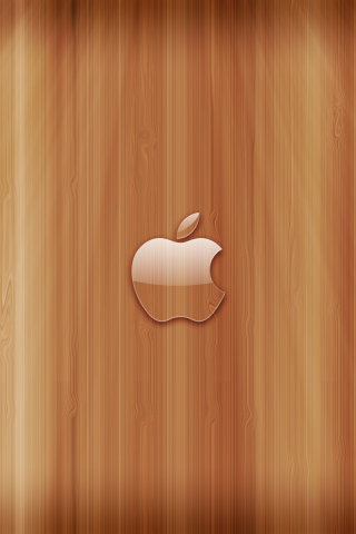 логотип, apple, mac, дерево