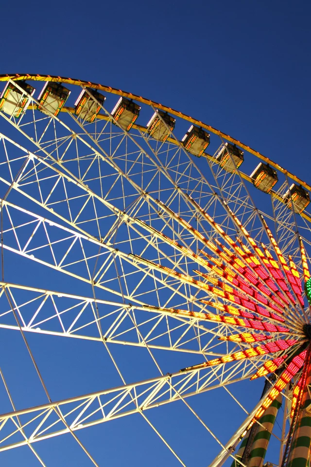 ferris wheel, stuttgart, germany, германия, штутгарт