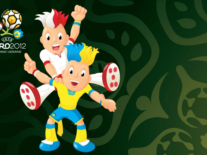 football, ukraine, талисманы, poland, uefa, euro 2012
