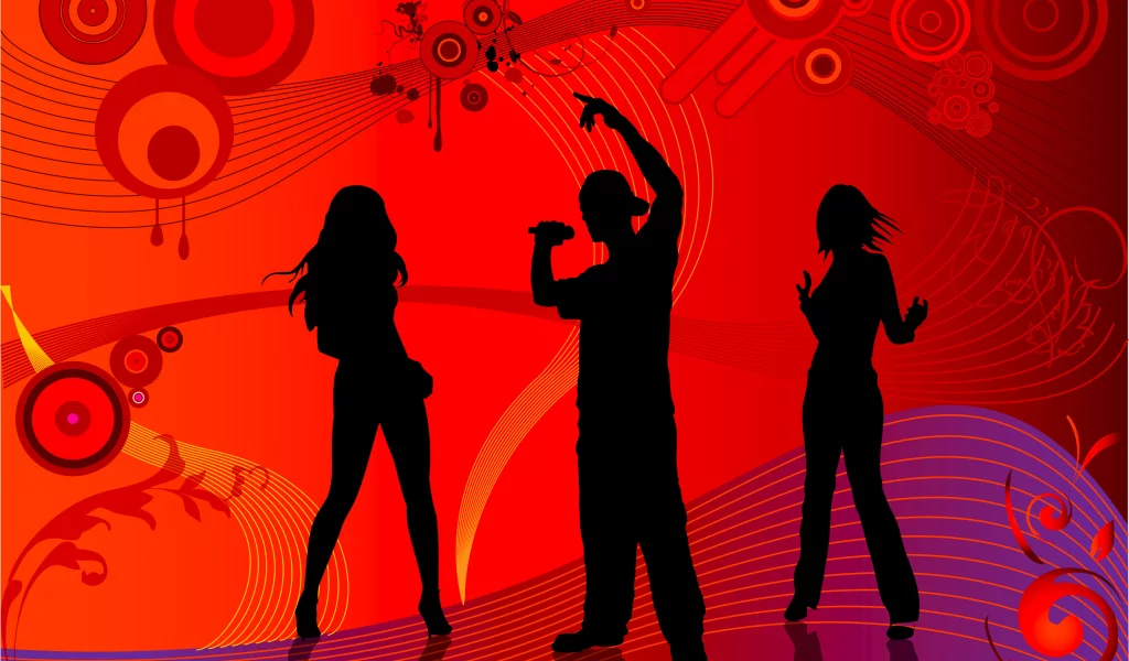 vector, postar, dance, music