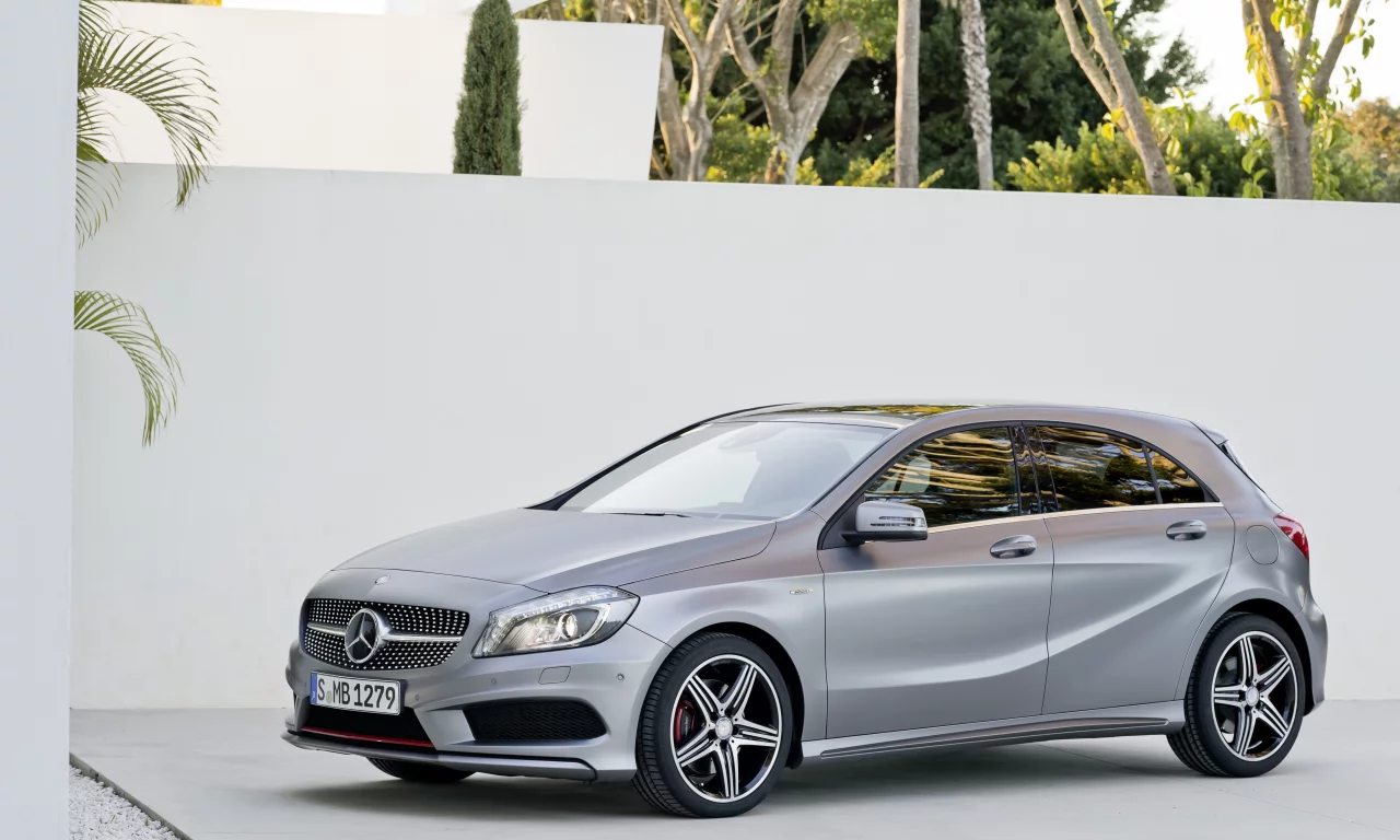 мерседес, amg пакет, a class, mercedes, серый