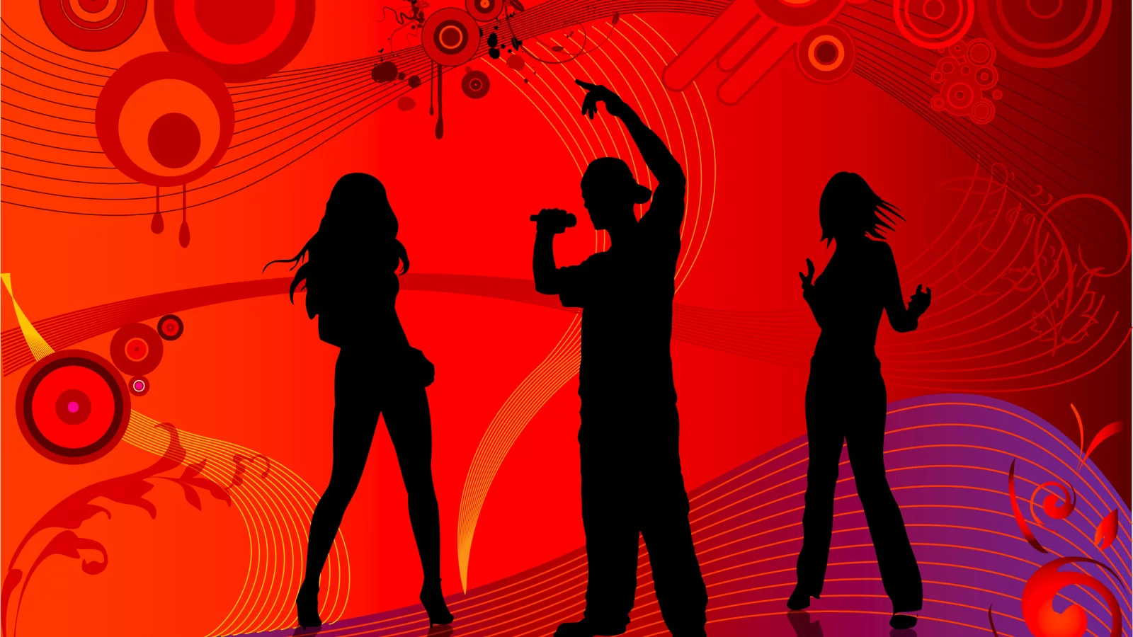 vector, postar, dance, music