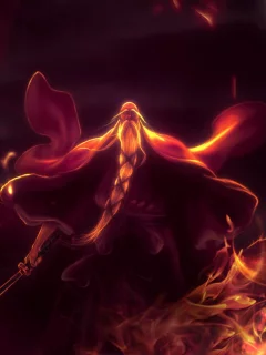 bleach, ямомото генрюсай, блич