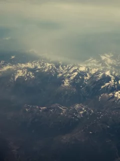 горы, снег, альпы, природа