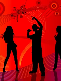 vector, postar, dance, music