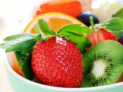 strawberry, kiwi, апельсин, киви, клубника