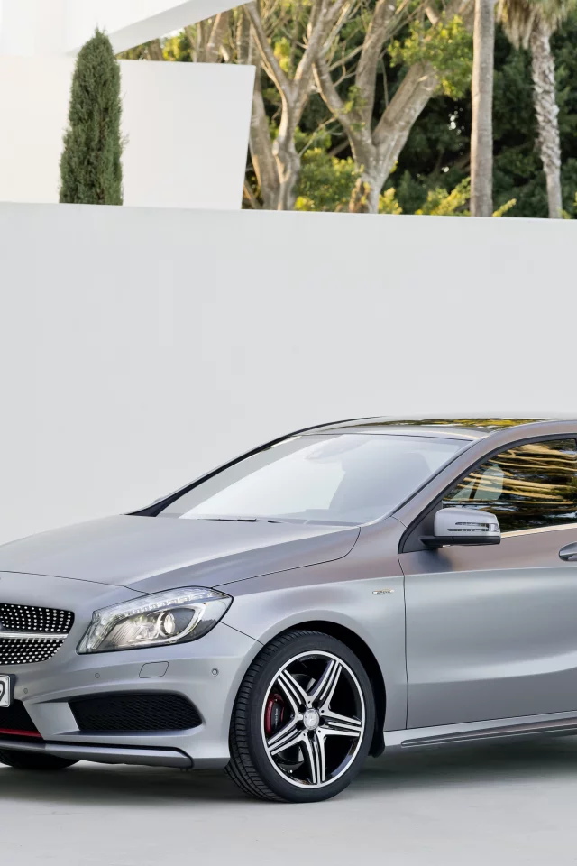мерседес, amg пакет, a class, mercedes, серый