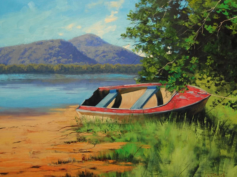 artsaus, patonga creek painting, арт, рисунок
