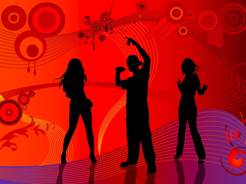 vector, postar, dance, music