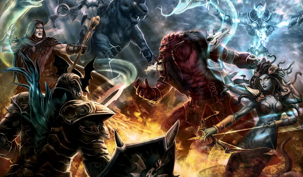 Dota, Warcraft