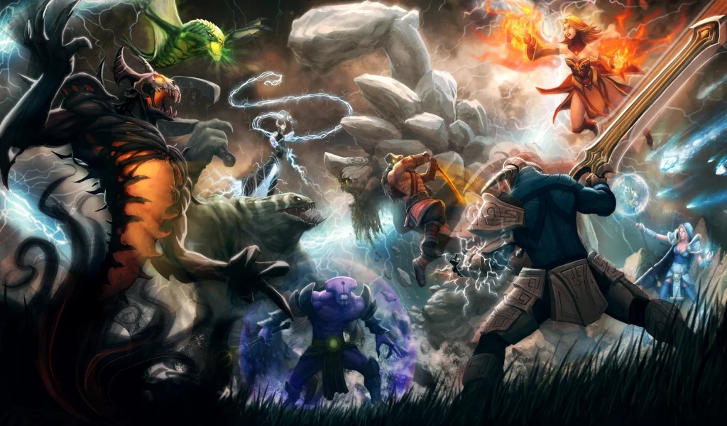 Dota, Warcraft