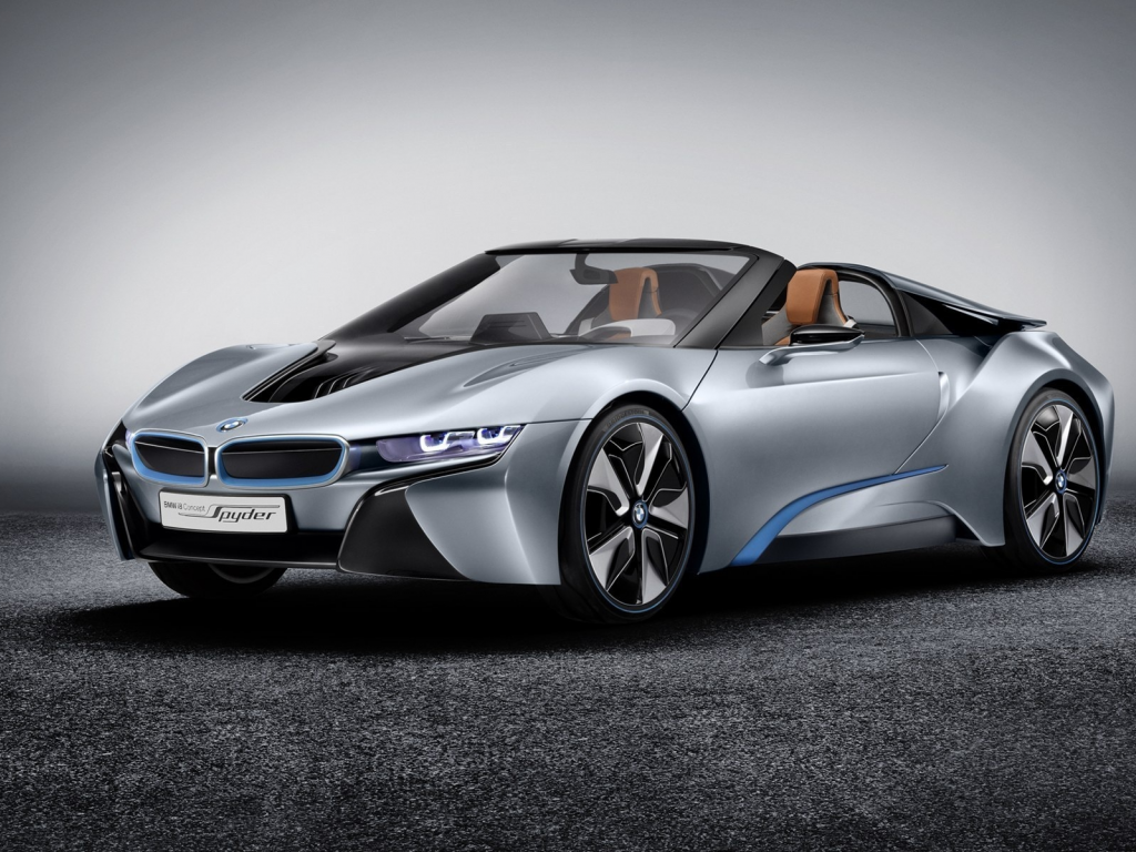 carbon, silver, i8, auto, spyder, bmw, motor, concept, car