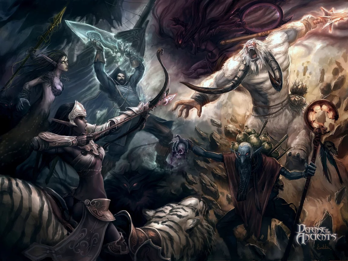 Dota, Warcraft