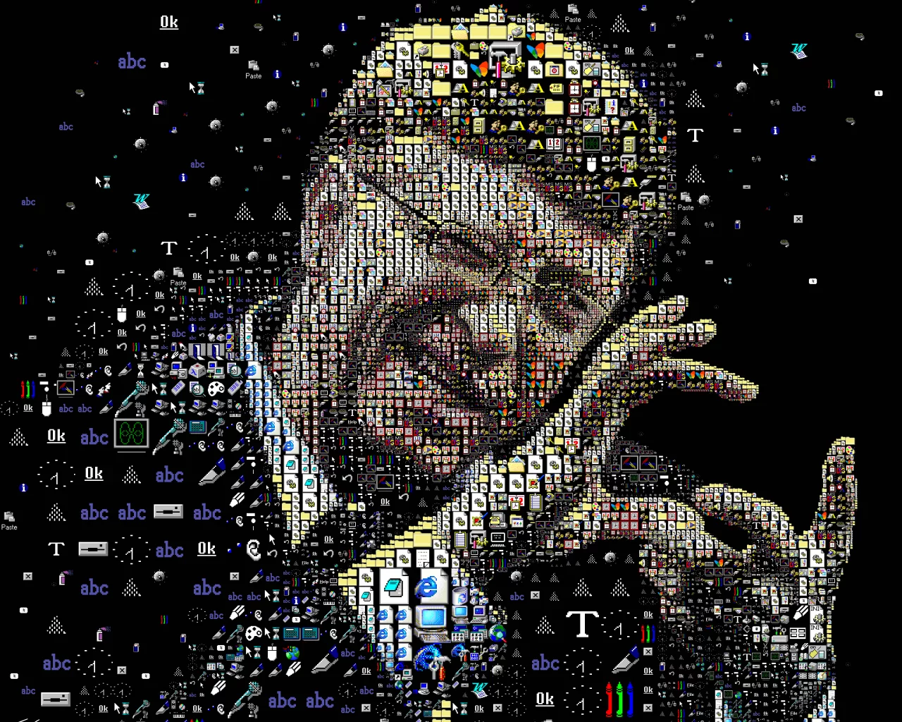 windows, 98, icons, windows 95, desktop, microsoft, bill gates