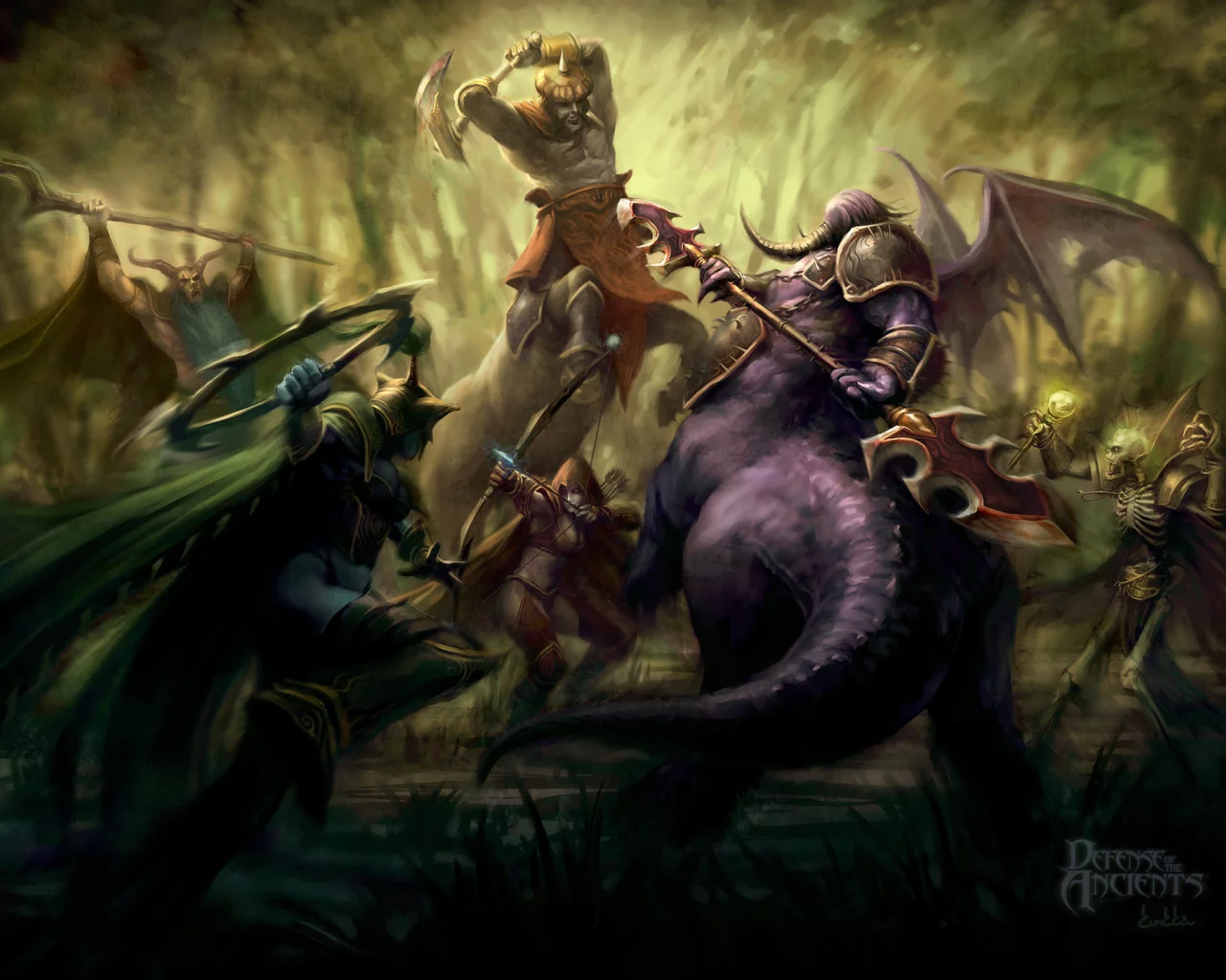 Dota, Warcraft