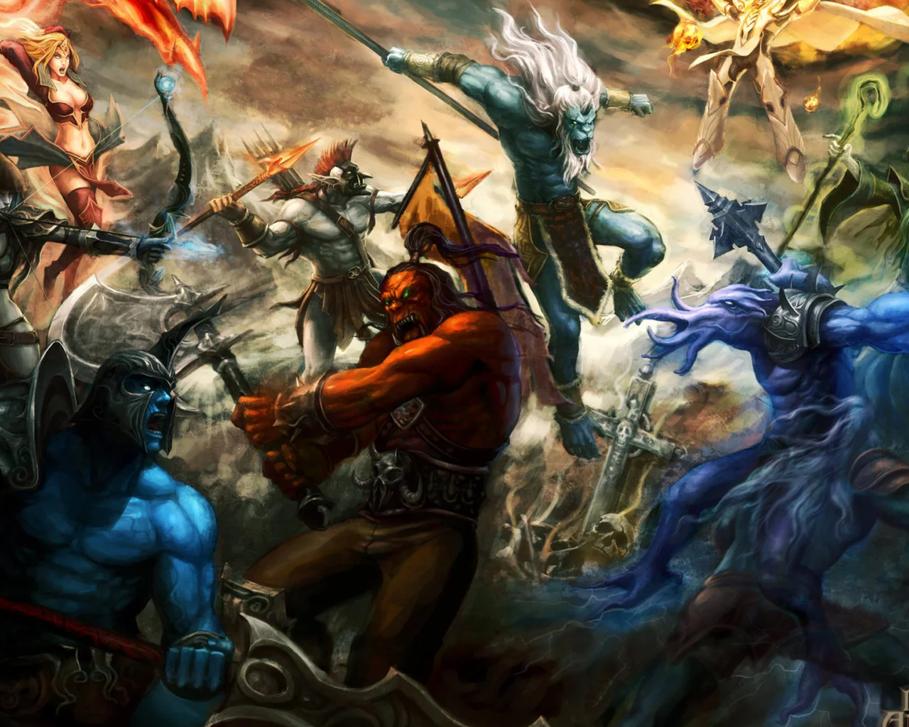 Dota, Warcraft