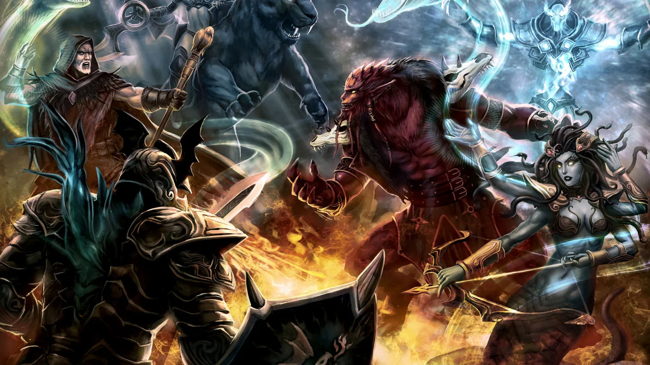 Dota, Warcraft