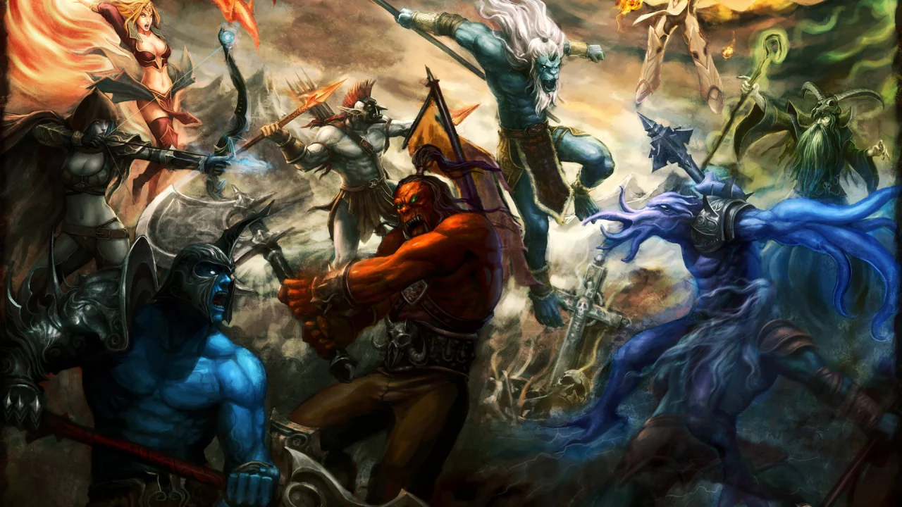 Dota, Warcraft