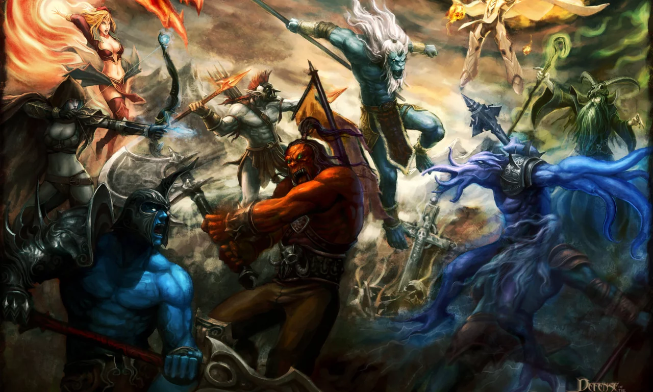 Dota, Warcraft