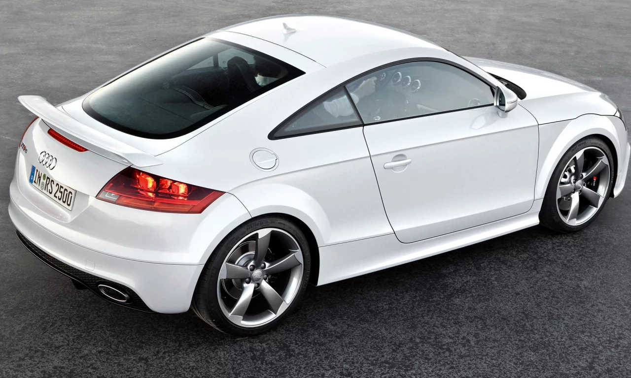 tt, диски, спойлер, сзади, audi, белый